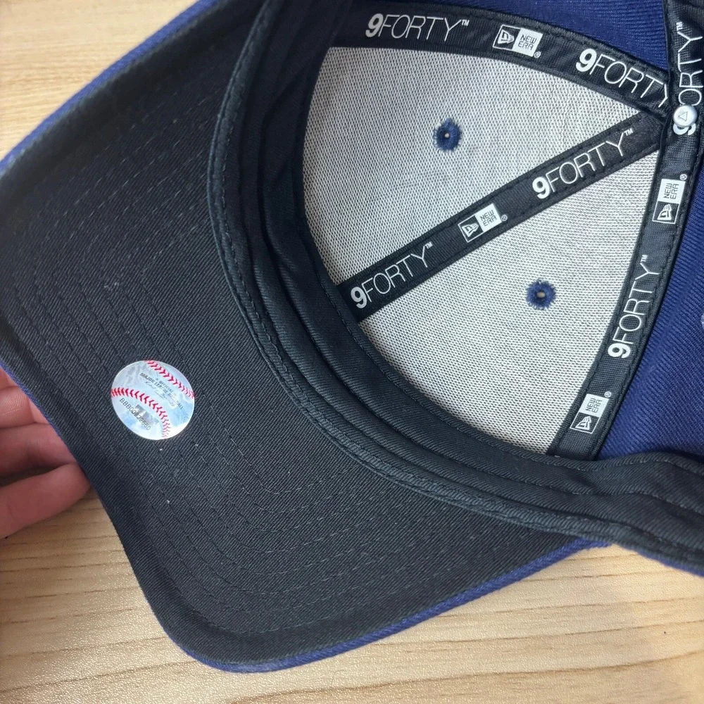 Milwaukee Brewers Hat‎ Cap Strap Back Blue MLB Baseball New Era Adjustable